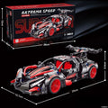 1:17 Racing Building Block Models Technology Sports Speed Mechanical Assembly Racing Model DIY Toys Adult Collection Child Gifts