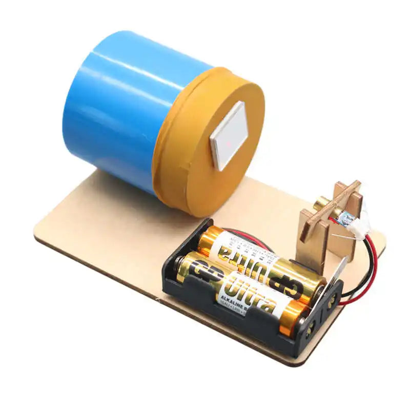 DIY sound wave imaging technology for children's visual and auditory small production, Steam children's manual assembly model
