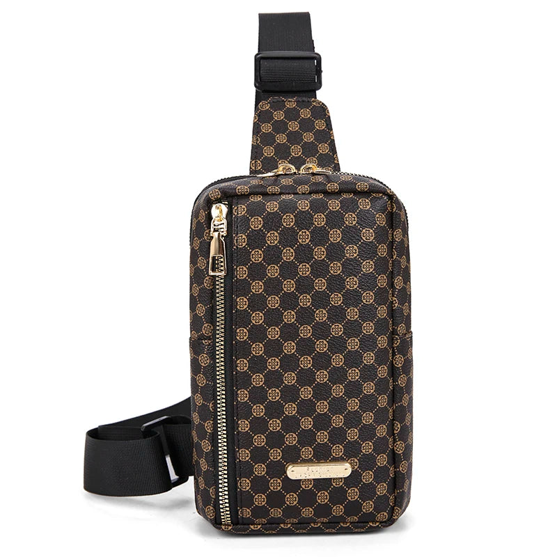 PU Purses and Handbags Simplicity Fashion Women's Chest Bag Sports Crossbody Bags High Quality Sling Shoulder Bags for Women