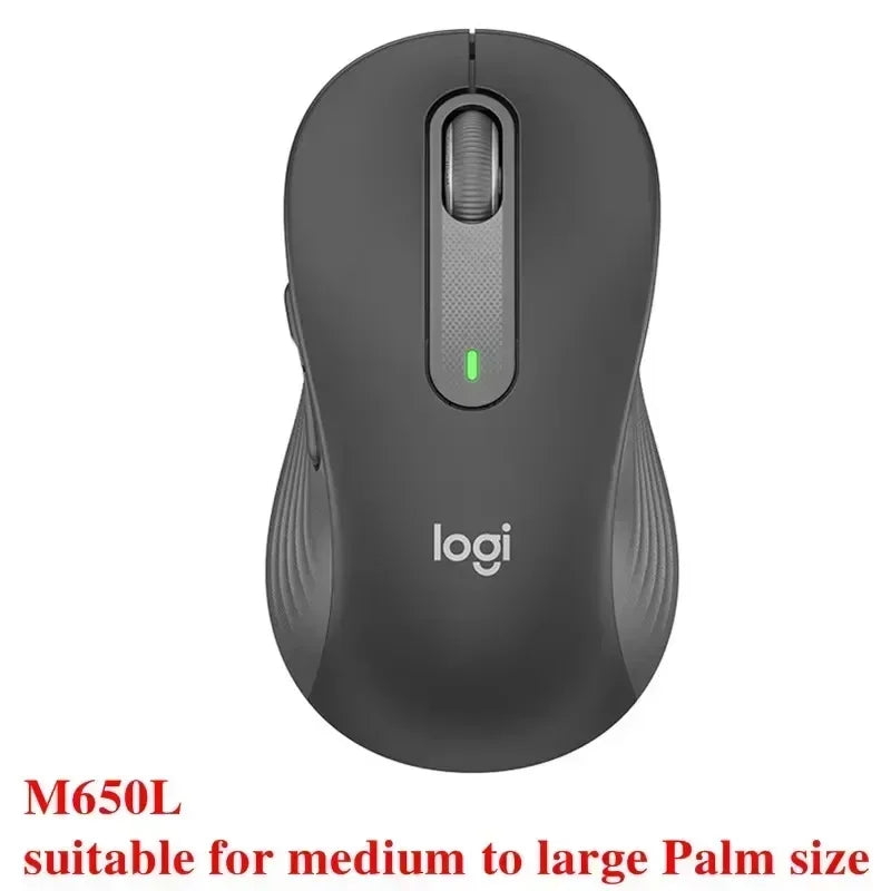 Logitech M650 M650L Wireless Bluetooth Silent Mouse Office Laptop Sensor Technology Advanced Optical Programmable Buttons Mice