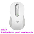 Logitech M650 M650L Wireless Bluetooth Silent Mouse Office Laptop Sensor Technology Advanced Optical Programmable Buttons Mice