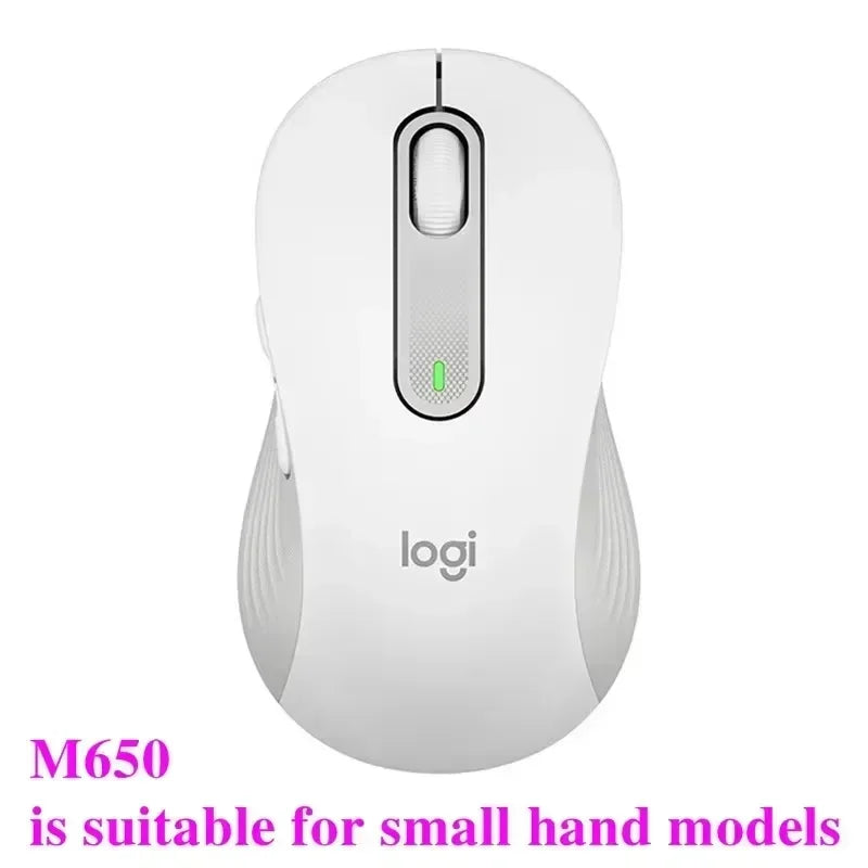 Logitech M650 M650L Wireless Bluetooth Silent Mouse Office Laptop Sensor Technology Advanced Optical Programmable Buttons Mice