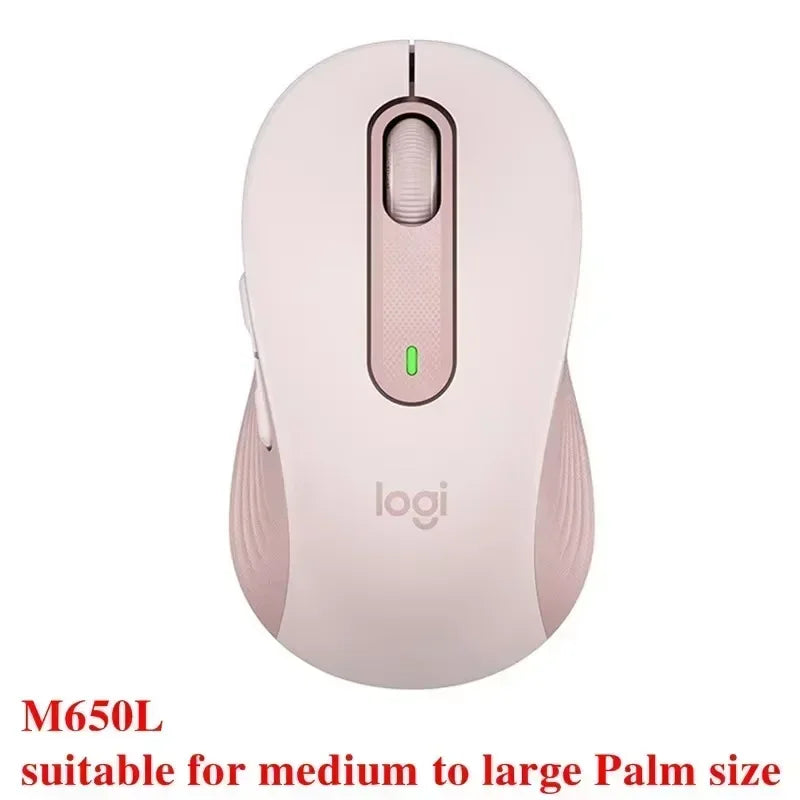 Logitech M650 M650L Wireless Bluetooth Silent Mouse Office Laptop Sensor Technology Advanced Optical Programmable Buttons Mice