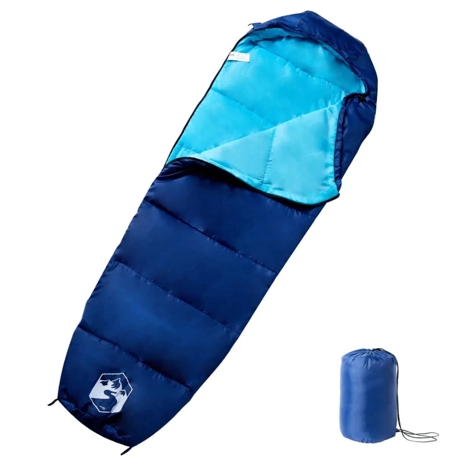 Camping Sleeping Bag Double-side Zipper Mummy Shape Sleeping Bag for Camping Hiking Car Tourism Spring / Summer / Autumn