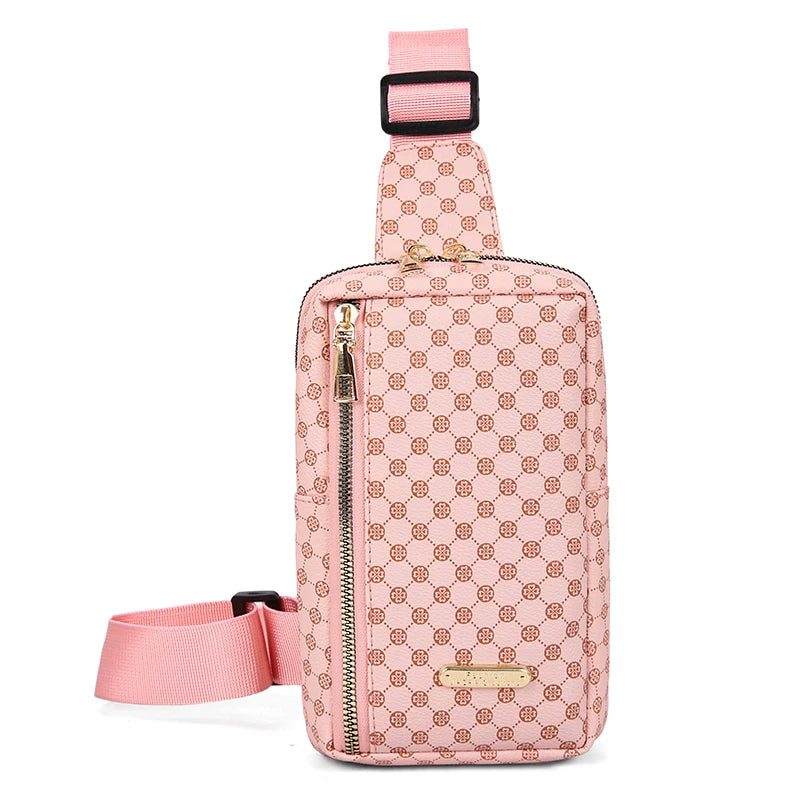 PU Purses and Handbags Simplicity Fashion Women's Chest Bag Sports Crossbody Bags High Quality Sling Shoulder Bags for Women