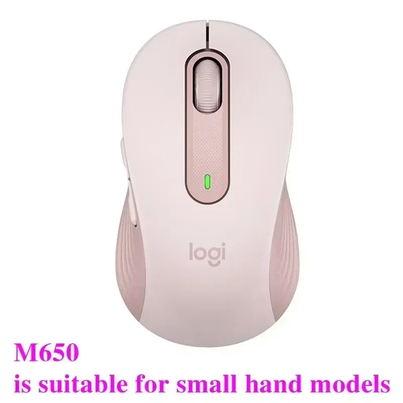 Logitech M650 M650L Wireless Bluetooth Silent Mouse Office Laptop Sensor Technology Advanced Optical Programmable Buttons Mice