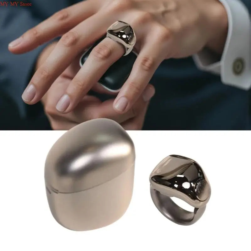 High Technology Prayer Counter Rings With Digital Screen 5 Adjustable Size Support Wireless Charging And IP67 Waterproof